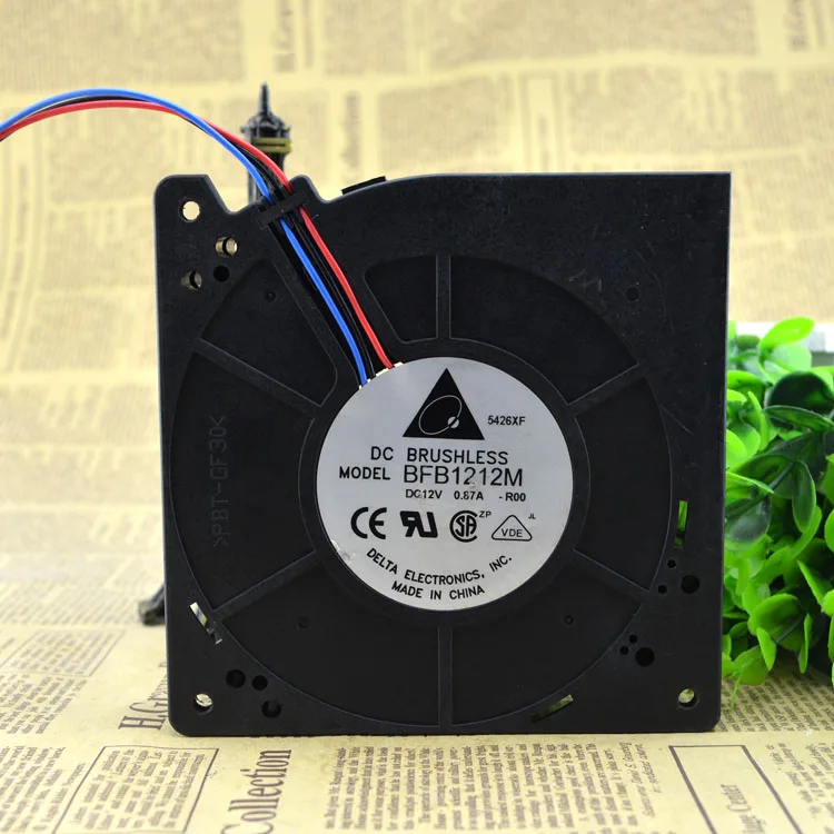 ORIGINAL 12CM BFB1212M 12V 0.87A12032 VENTILADOR TURBINA