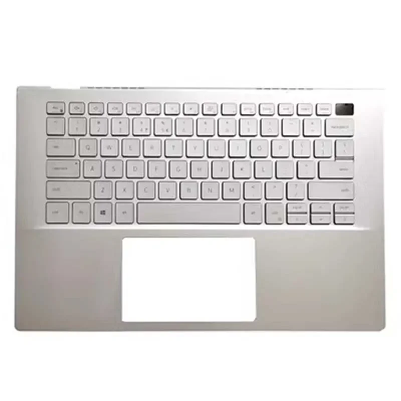 NEW Original For Dell Inspiron 14 5401 5402 5405 Laptop Palmrest Case Top Cover English Keyboard Replacement Shell Silver 09TNWY