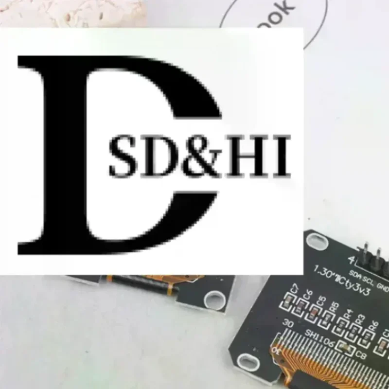 

1PCS 1.3 Inch OLED Module SPI/IIC Communicate White/Blue Color 128X64 1.3 Inch OLED LCD LED Display Module 1.3" OLED Module