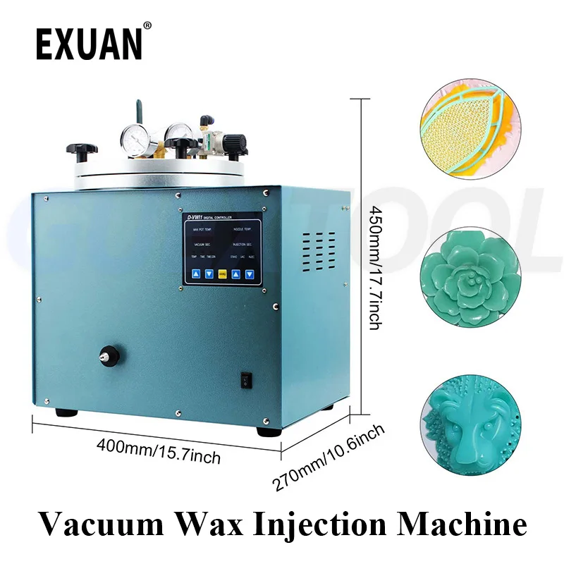 

Digital Display Jewelry Vacuum Casting And Wax Injector Machine Professional Jewelers automatic Waxing Machine Jewellery Tools