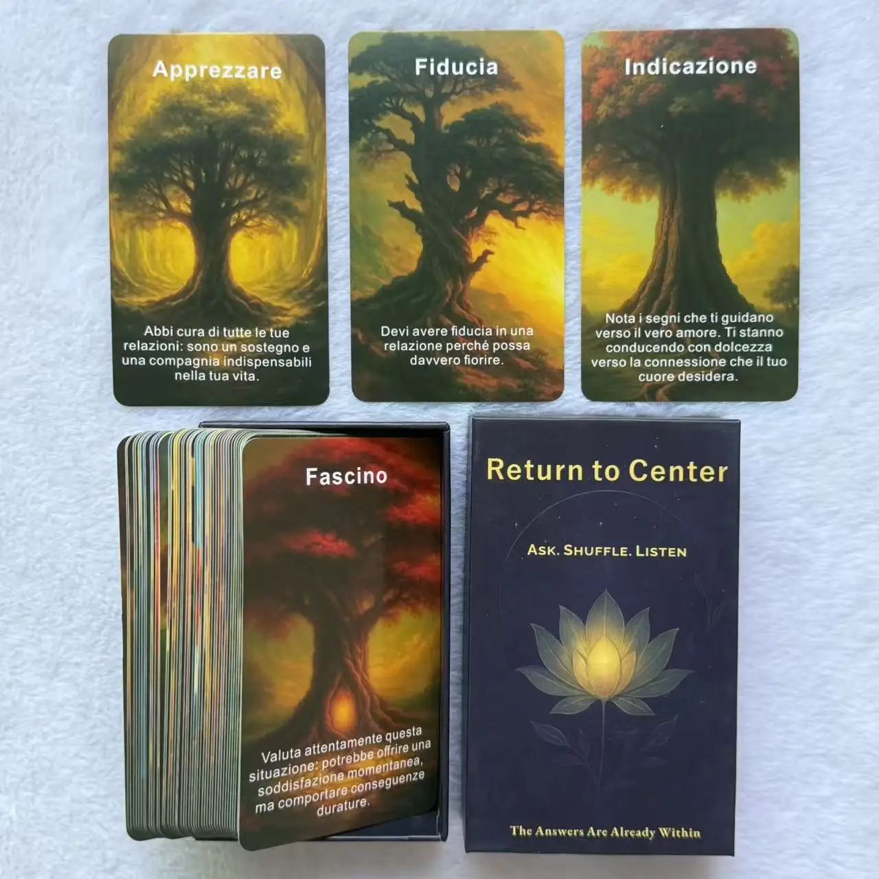 

Итальянские карты Oracle, карты Oracle на 56 лесных тематиках, самостоятельное восстановление и медицина, карточные игры, 12*7 см, 14+, карты Таро