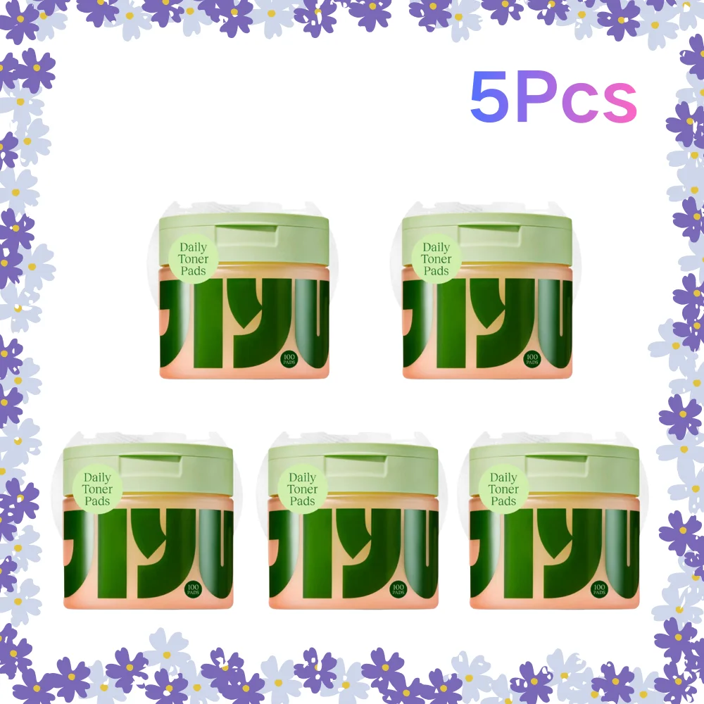 

Пэды для лица Jiyu, 100 шт., осветляющие, с муцином улитки и ниацинамидом, против старения и морщин