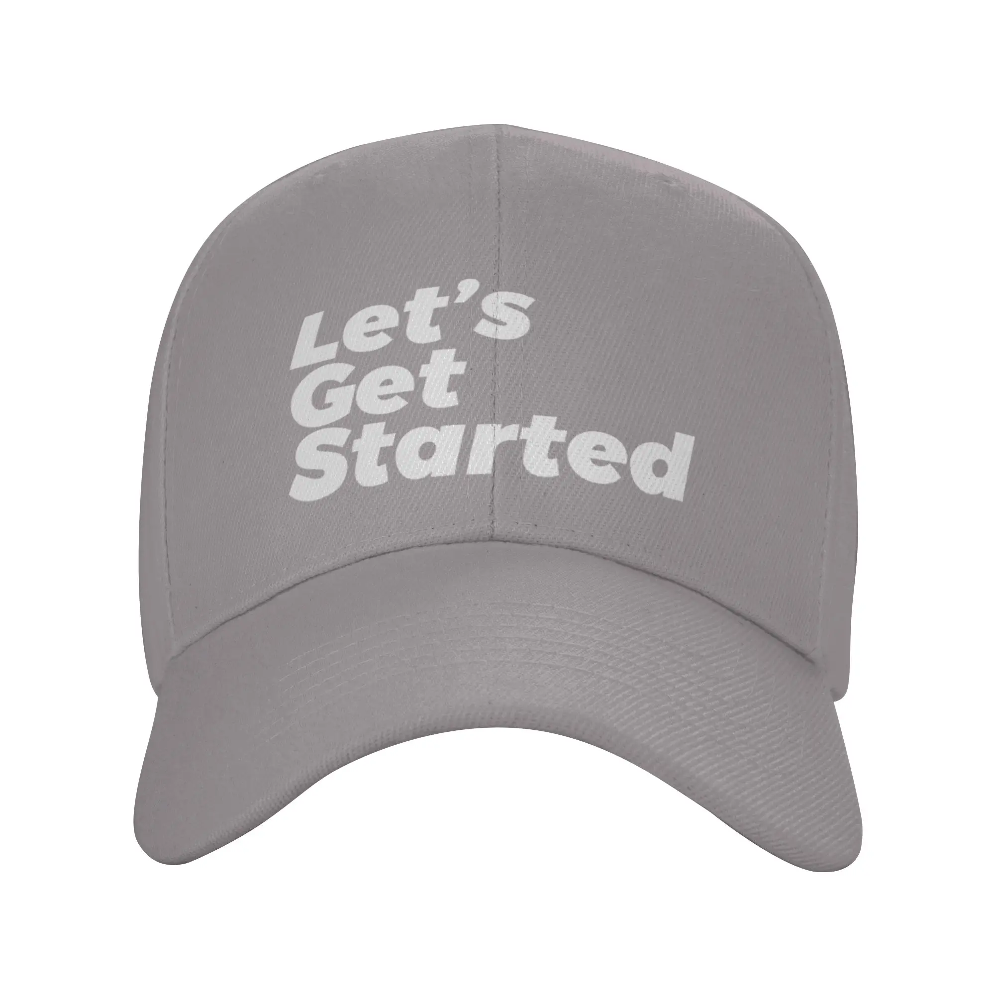 Hot Sale Let s Get Started Baseball Cap  Sweat Wicking Caps Men  Running Caps Men