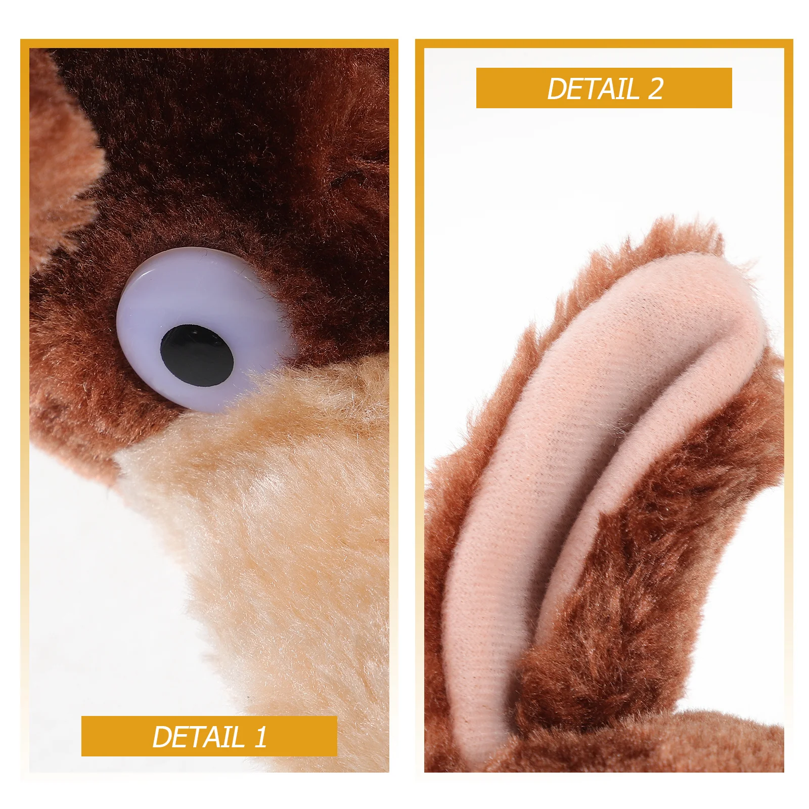 Marionnette à main en forme d'animal mignon, loup, pour raconter des histoires, jeu interactif, marionnette en peluche en coton, marionnettes d'animaux de dessin animé pour enfants