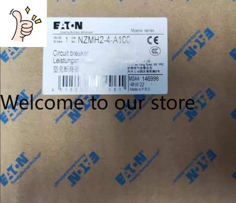 

Автоматический выключатель Eaton Moeller NZMH2-4-A100 в литом корпусе, 4-полюсный, с высокой способностью к отключению, с тепловой и магнитной защитой