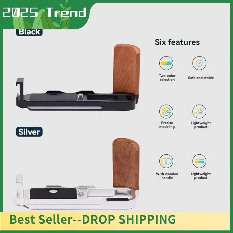 トップセールカメラ-l-字型ハンドル富士-x-100vi-カメラ-l-プレートブラケット内蔵クイックリリースプレート写真撮影保護ツール