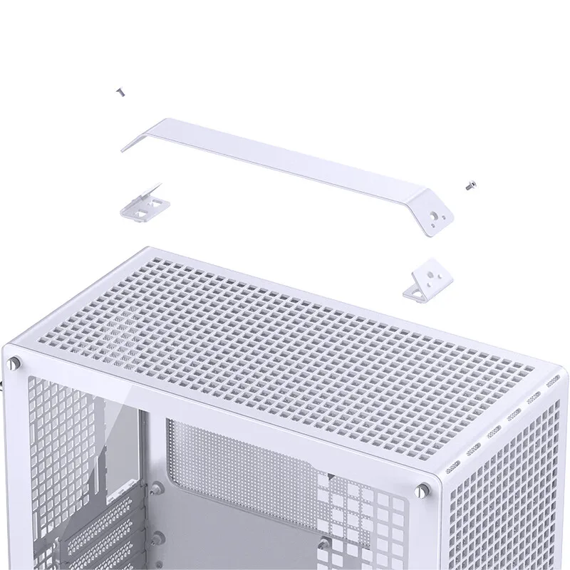 Imagem -04 - Jonsbo-mini Chassi de Mesa Portátil Destacável Caixa Z20 Matx Suporta Placa Gráfica 363 mm 240 Refrigerado a Água Potência Atx