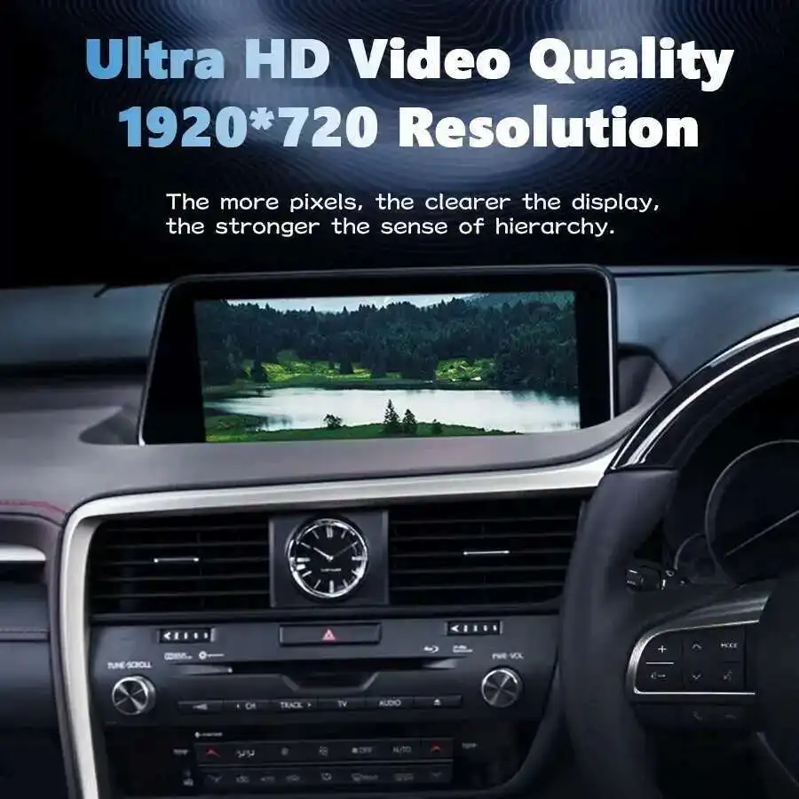 12.3 Inch Qualcomm Navi Screen GPS Car Video Player For Lexus Rx450h RX200t RX350 RX300 RX 450H 200t 350 300 Android 14 Carplay