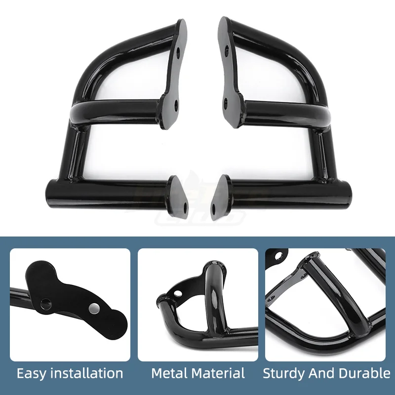 2pcs Motorcycle Parts Engine Guard Bumper Highway Crash Bar Fit For Yamaha VMX 1200 Models 1985-2007