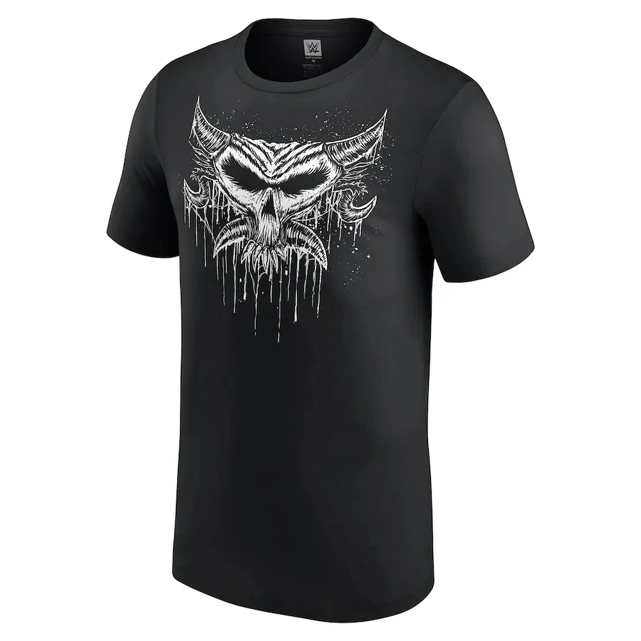 

Men's Black Brock Lesnar Logo T-Shirt Simple Fashionable Loose Comfortable Sweat Absorbing Breathable Suitable For Daily Leisure