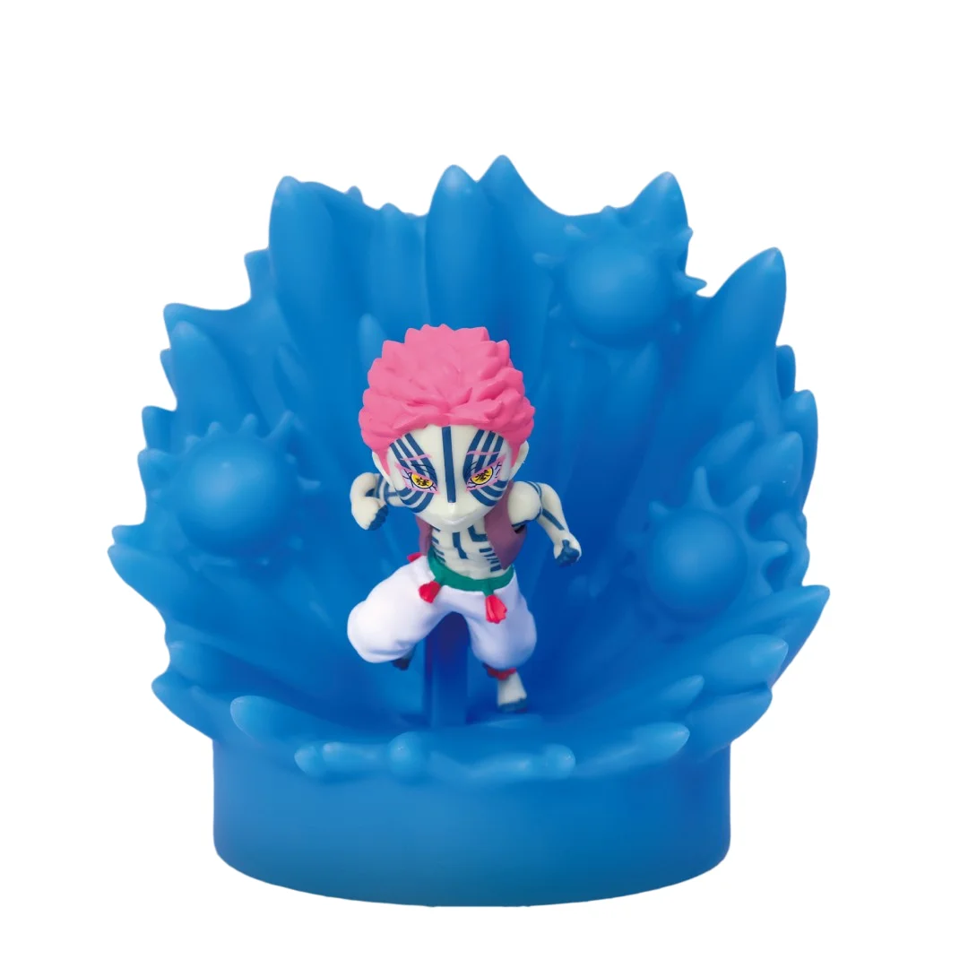 Genuine Bandai Figure-rise Demon Slayer Kimetsu No Yaiba Akaza Destructive Death Anime Figure Collectible Model Toy In Stock