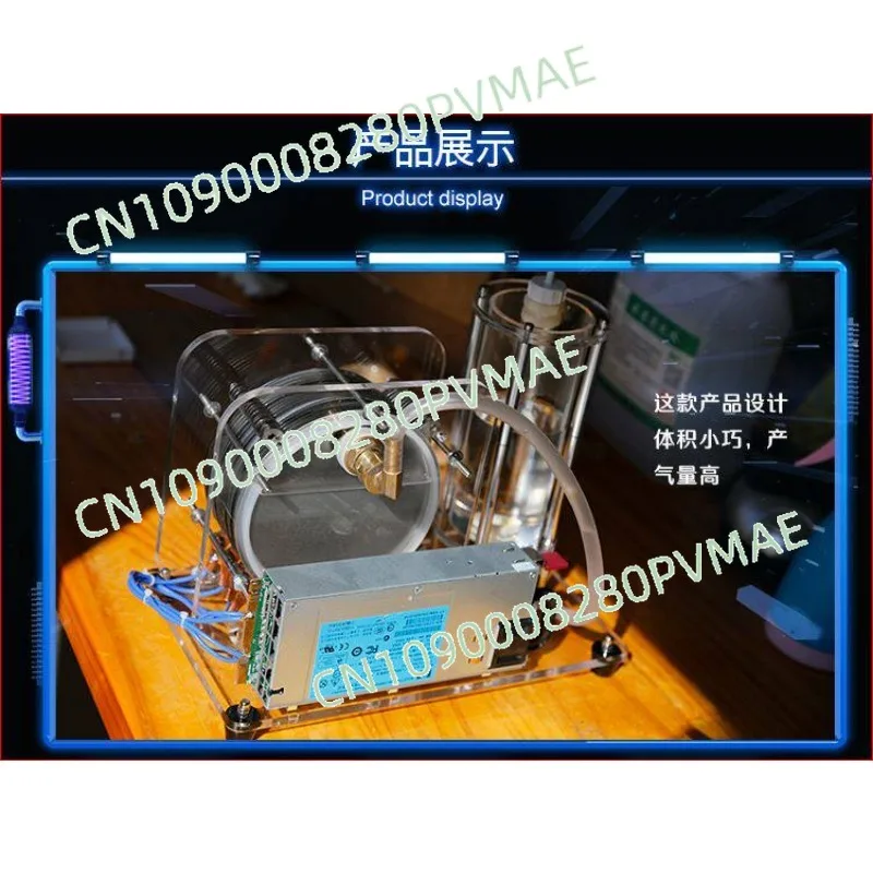 Electrolysis water machine, explanation of heating processing principle, popular science experiment equipment