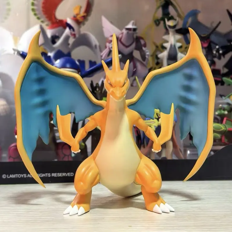 11 سنتيمتر البوكيمون Charizard أنيمي نموذج لجسم Gk شعبية تمثال جمع سطح المكتب الديكور نموذج ألعاب الدمى الهدايا #3