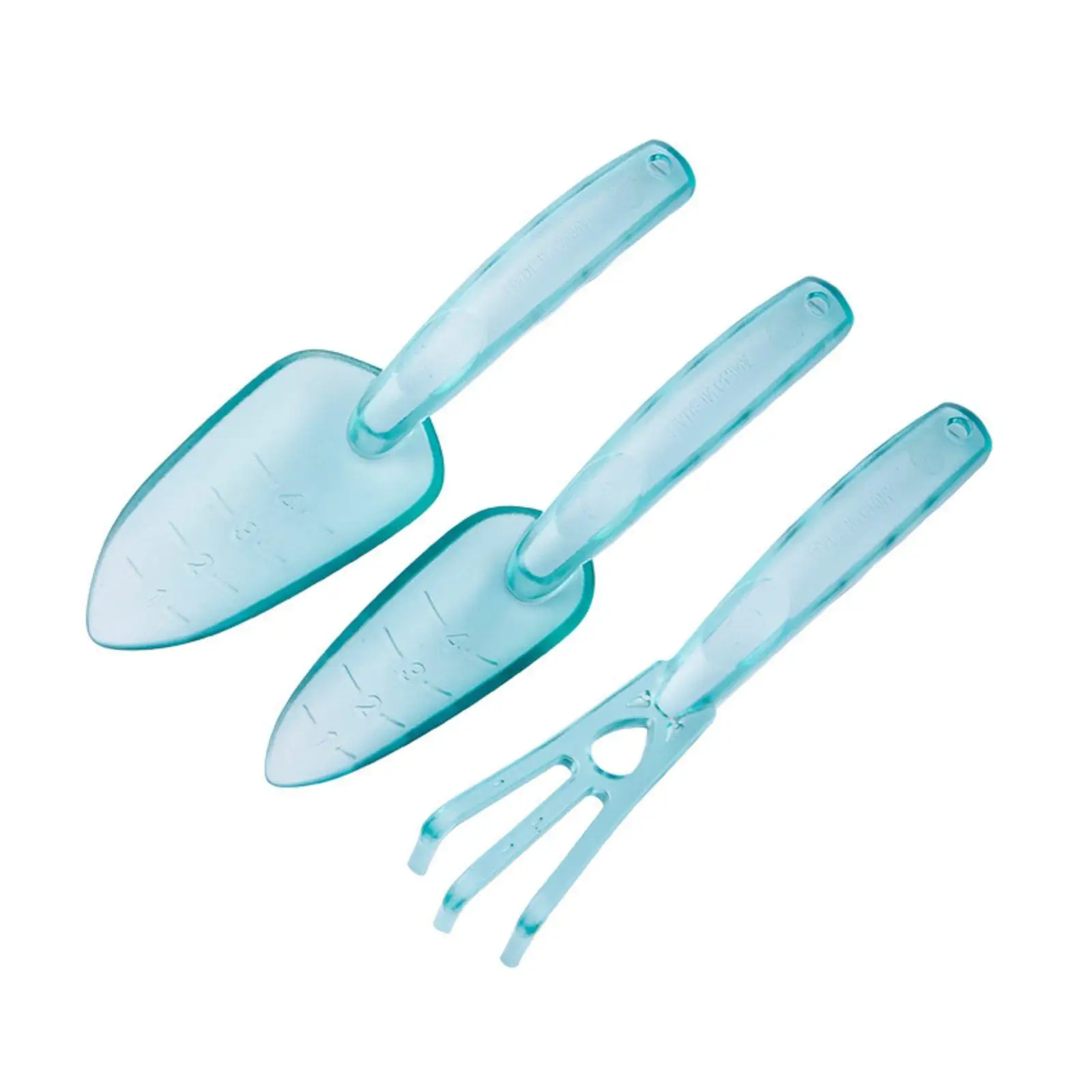3 Pieces Garden Tool Set Portable Compact Garden Tool Set Lightweight Planting