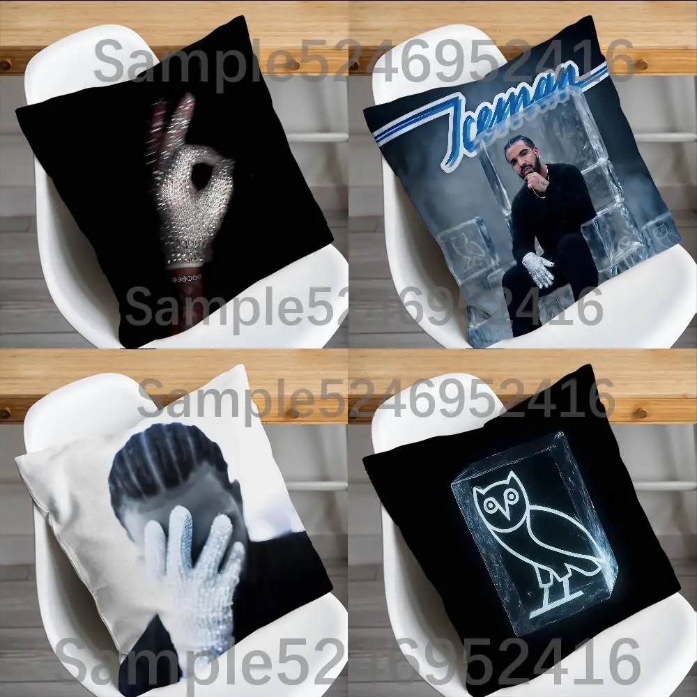 

D-Drake I-ICEMAN Pillowcases Cute Funny Pillow Case For Wedding Party Home Decor Comfy Pillow Cover