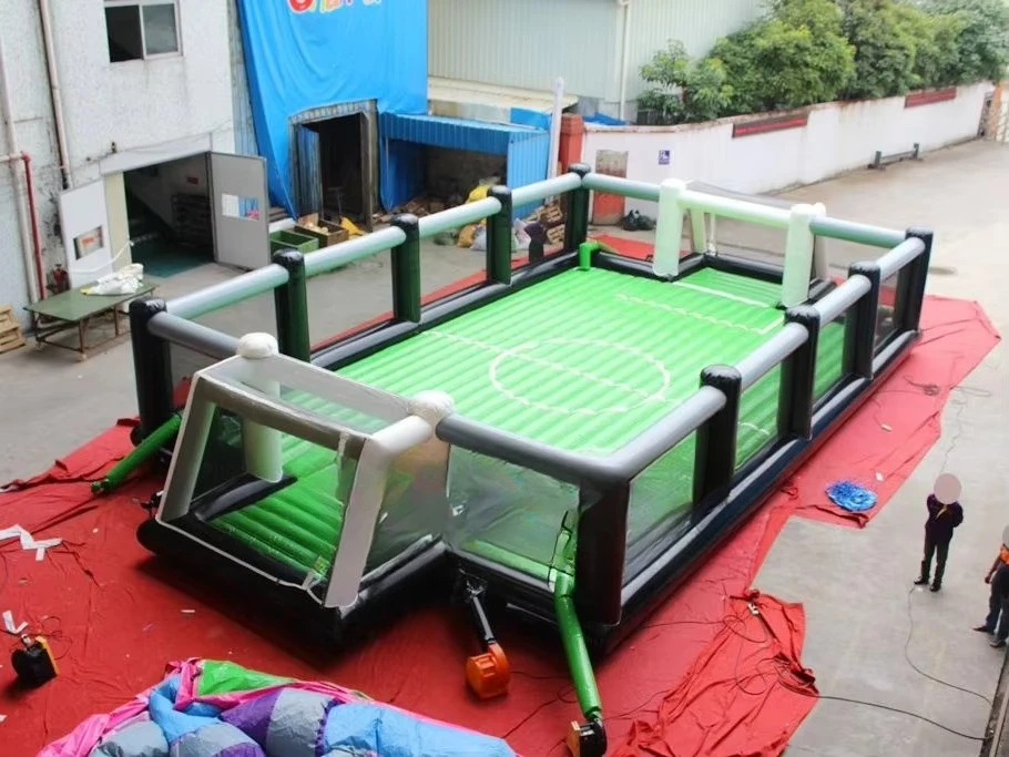 Customized Inflatable Soccer Arena Inflatable Football Pitch