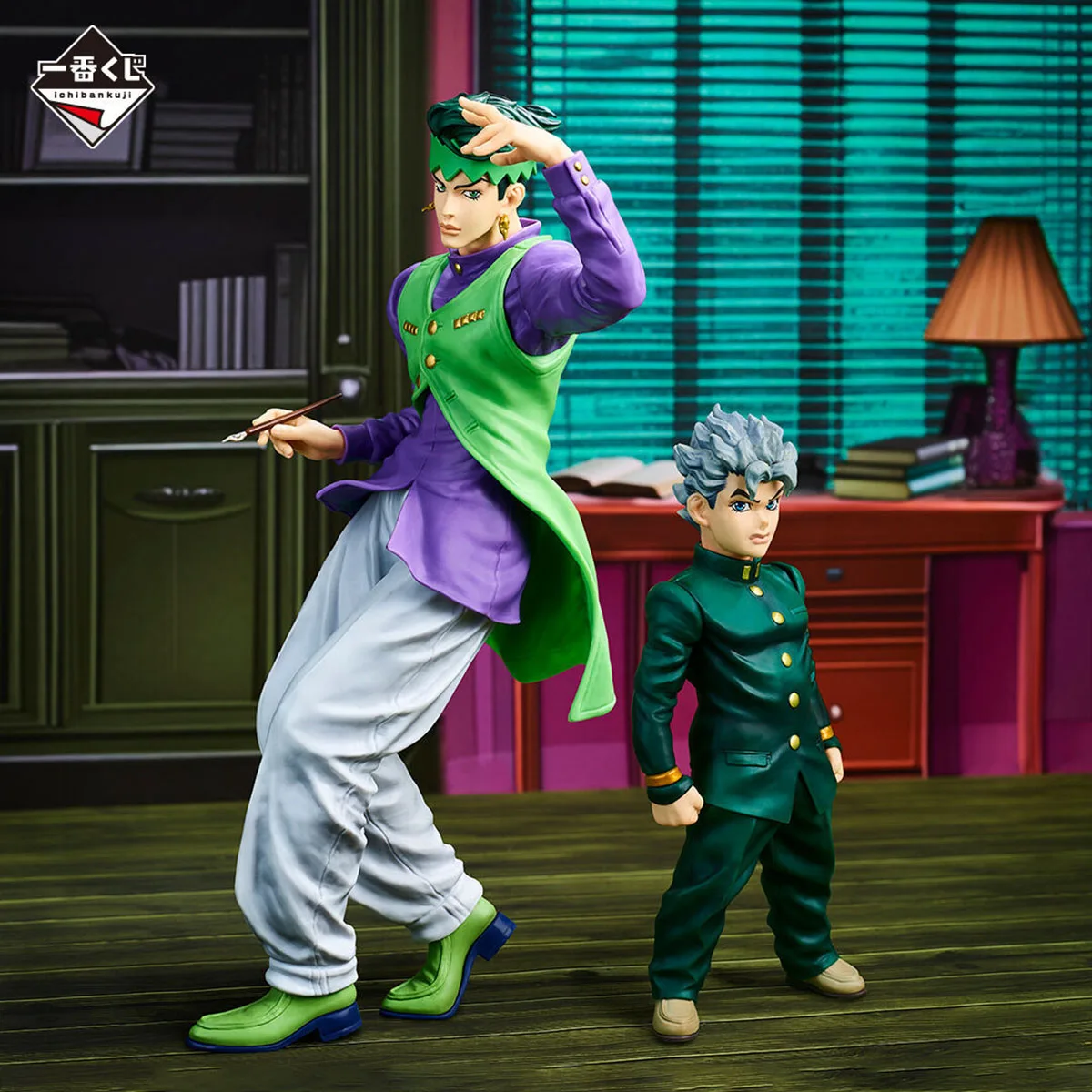 100% Original Bandai Spirits Ichiban Kuji Jojo No Kimyou Na Bouken Kishibe Rohan Anime Figure Action Figure Collection Series