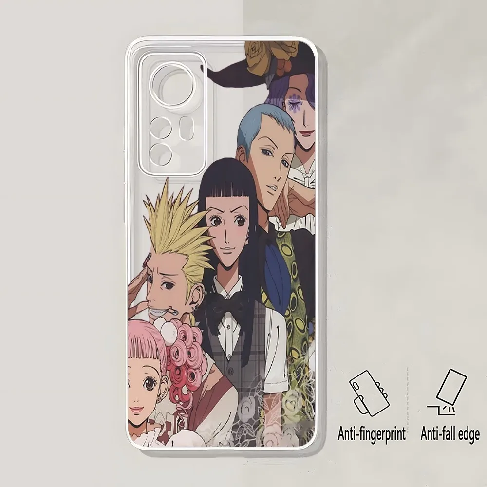 Anime Paradise Kiss Miwako Phone Case For Xiaomi 11 Redmi Note 11 5G 8T 9A 9 10T Note8Pro Note9 12SUltra Transparent Case