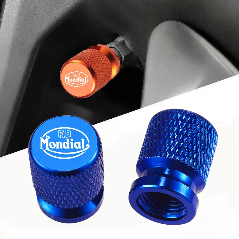 Tapas de Válvula para Ruedas de Motocicleta FB Mondial Flat Track 125 HPS 250 Hipster HPS 300 Pagani 1948 Sport Classic SMT SMX 125 Enduro Motard