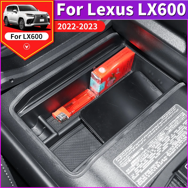 

For Lexus LX600 LX 600 2022 2023 Luxury Sport Upgrade Interior Decoration Accessories，Armrest Storage Box Partition Bracket Tray