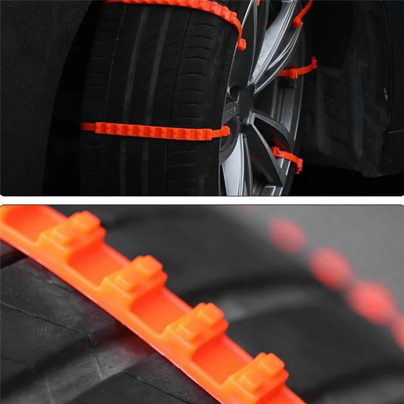 

H5-40 шт., набор цепей для автомобильных зимних шин, комплект цепей для автомобиля, грузовика, снега, грязи, шины, кабельные стяжки, противоскользящие цепи