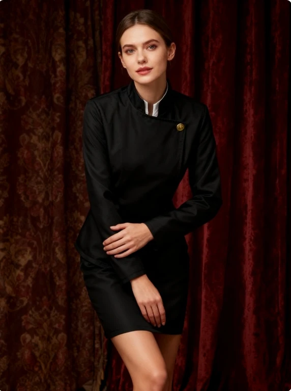 زينين ماكي تأثيري حلي Jujutsu Kaisen الأسود المرأة فستان محكم التفصيل مجموعة ماكي هالوين عيد الميلاد حفلة موحدة للنساء