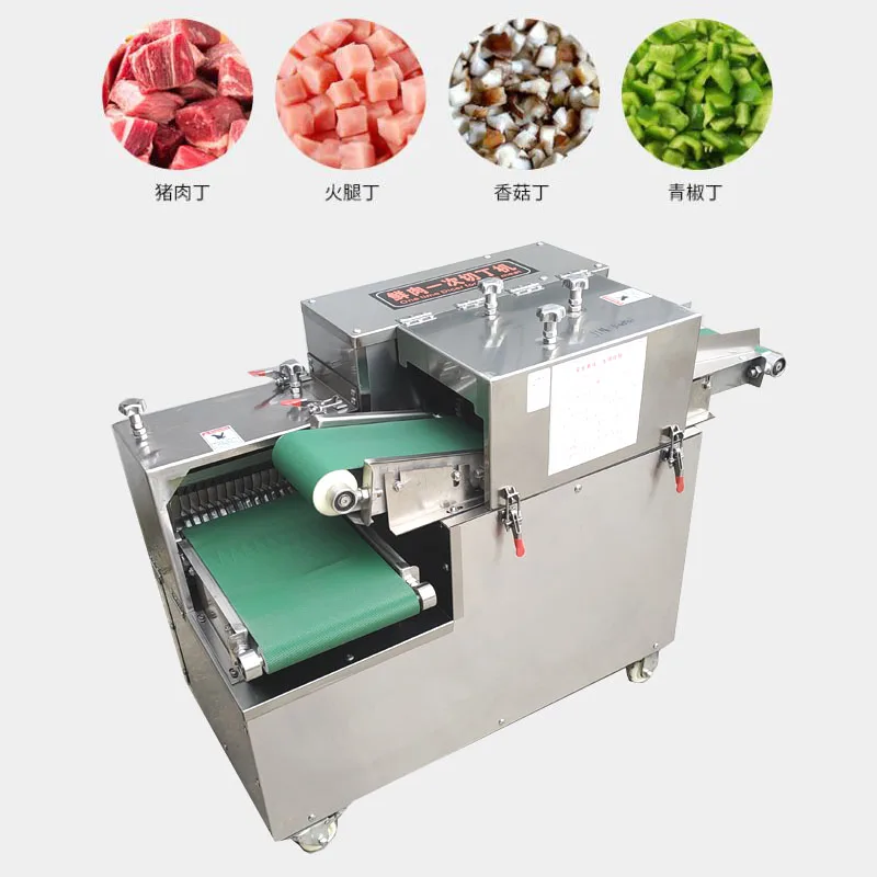 Multifunctional Diced Chicken Cube Cutting Machine/meat Slicer/ Automatic Beef Cube Dicer