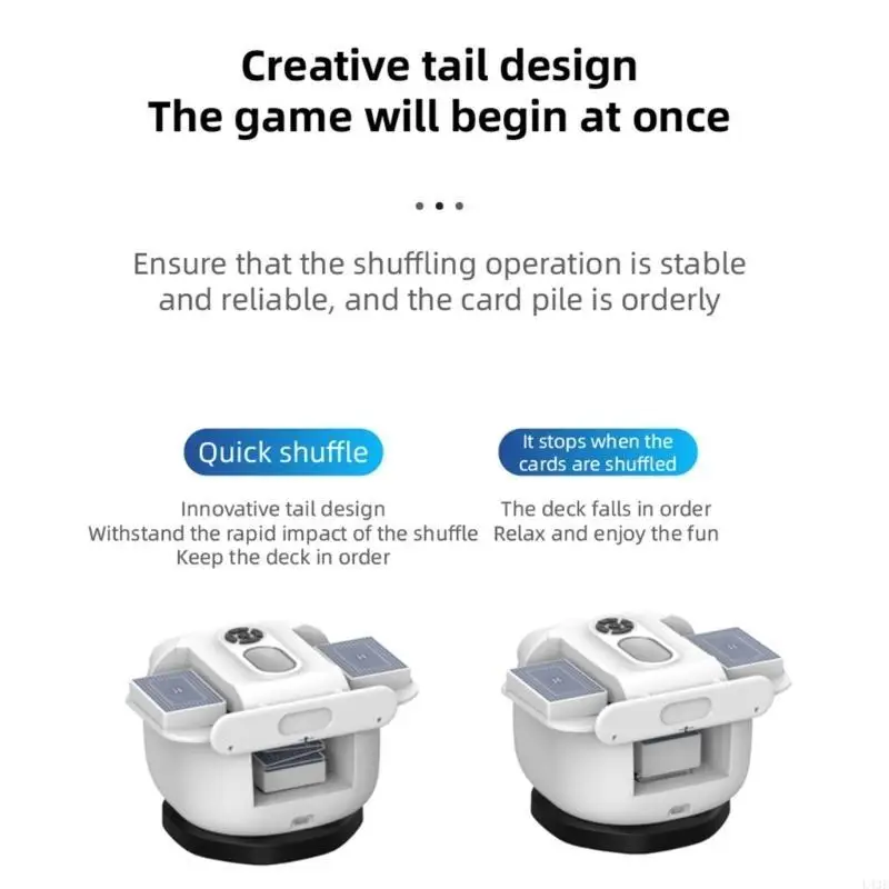 

Automatic Card Shuffles Dealer Machine Playing Cards Shuffling Dealing Tool