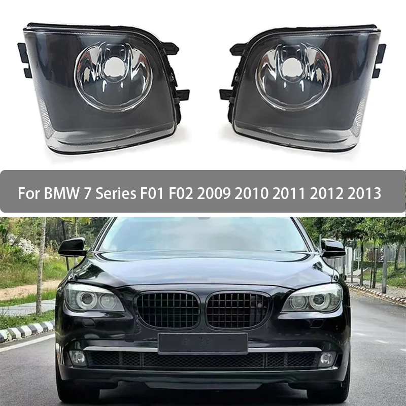 For BMW 7 Series F01 F02 2009 2010 2011 2012 2013 Fog Lamp Assembly Front Bumper Anti Fog Light 63177182195 63177182196