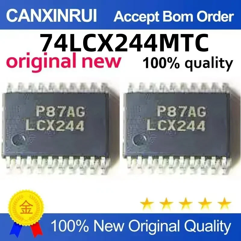 

(5-100 pieces) Brand new original 74LCX244MTC LCX244 TSSOP-20