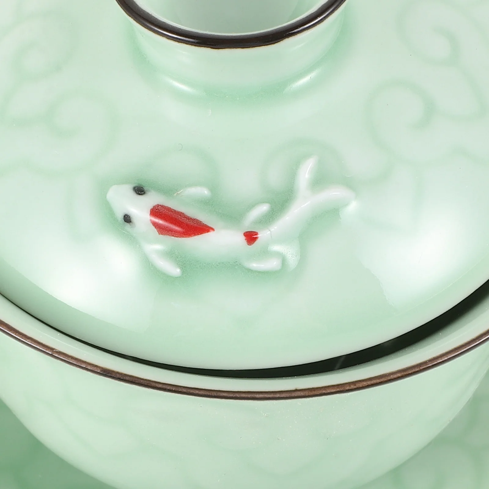 

1Set Portable Ceramic Mug with Lid Ideal for Traditional Chinese Tea Ceremonies Keeps Tea Warm and Fresh Ceramic Mug