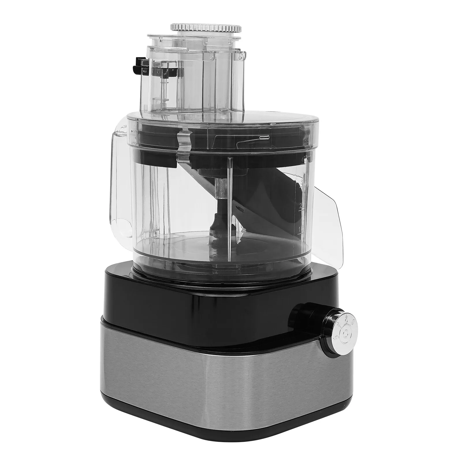 5-in-1 600W Commercial Electric Vegetable Cutter 900r/min Food Vegetable Processor 420 Stainless Steel