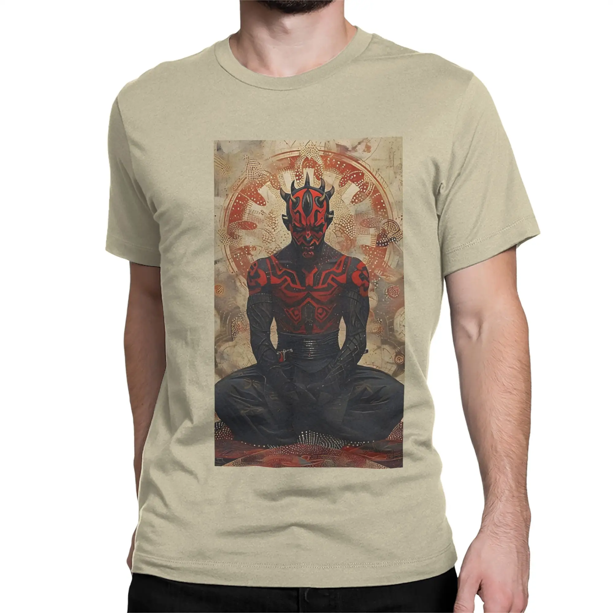 Men Women Fear the Sith The Darth Maul T Shirt Cotton Tops Vintage Short Sleeve Crewneck Tee Shirt Summer T-Shirts