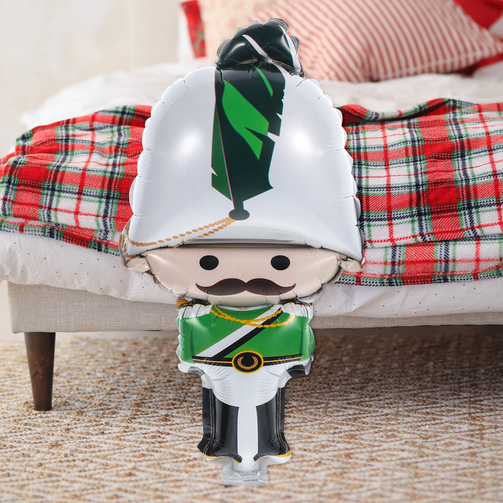 

5Pcs Christmas Nutcracker Foil Balloons Party Decorations Xmas Balloon Decor Holiday Supplies Christmas Balloons