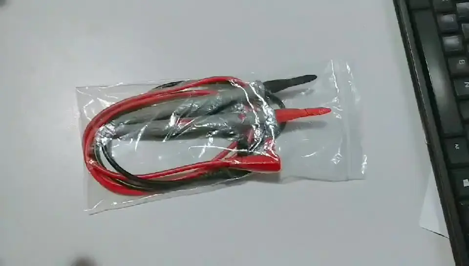 1 Pair Digital Multimeter Probe Soft-Silicone-Wire Needle-Tip Universal Test Leads with Alligator Clip for LED Tester Multimetro