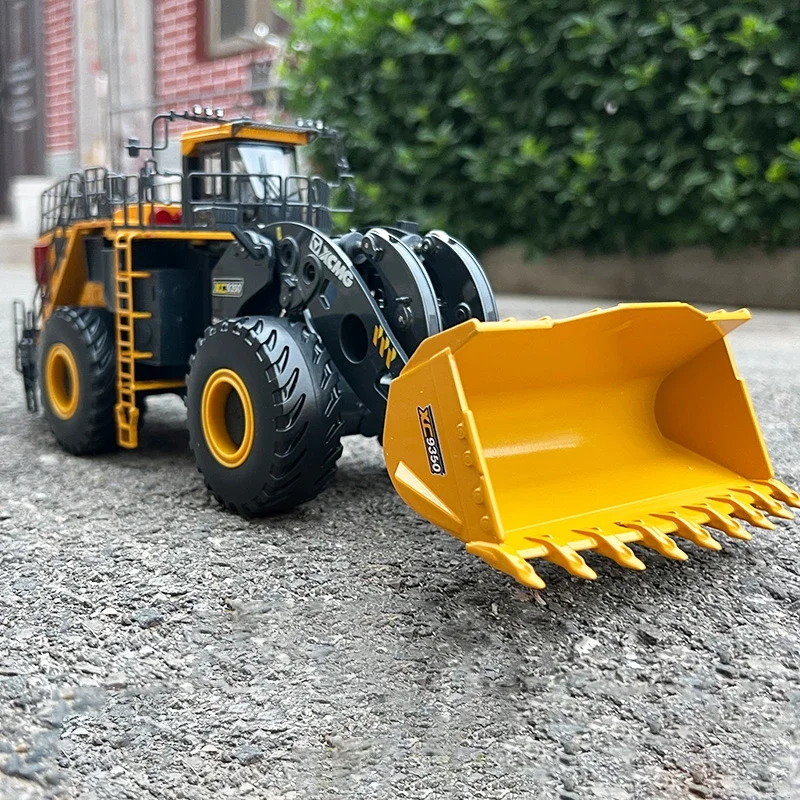 Diecast 1:43 Scale XCMG XC9350 Wheel Loader Engineering Alloy Model Collection Souvenir Display Ornaments