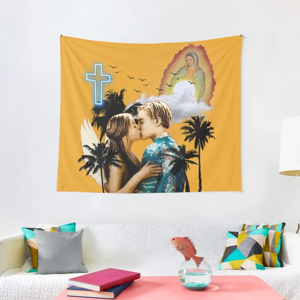 Romeo and Juliet - Baz Luhrmann Tapestry For Bedroom Wallpaper Bedroom Room Decoration Aesthetic Tapestry