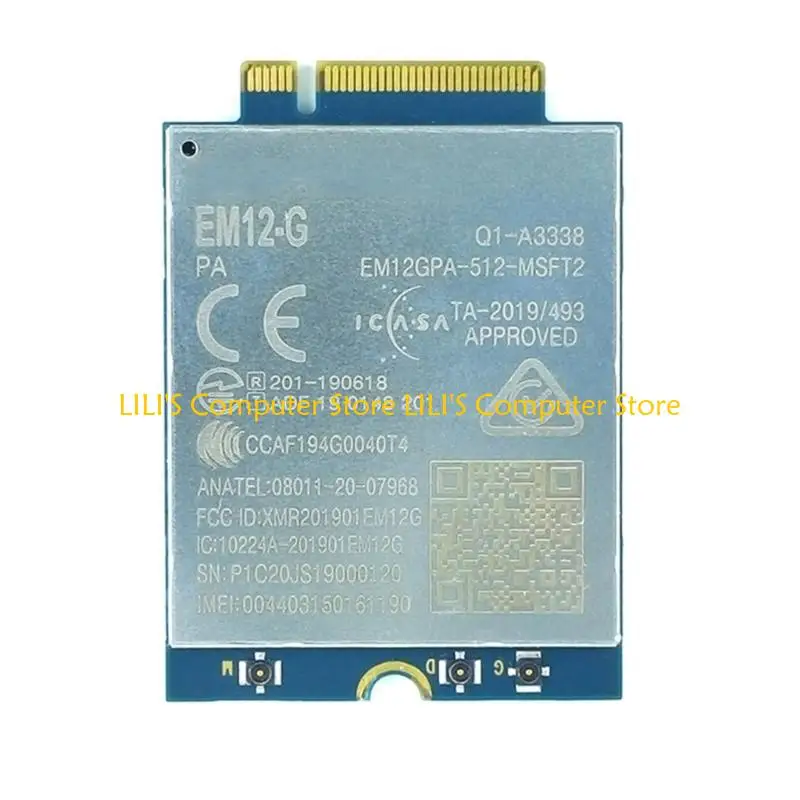 A52B EM12G CAT12 4G Модуль EM12GPA GNSS -приемник Доступная поддержка промышленности