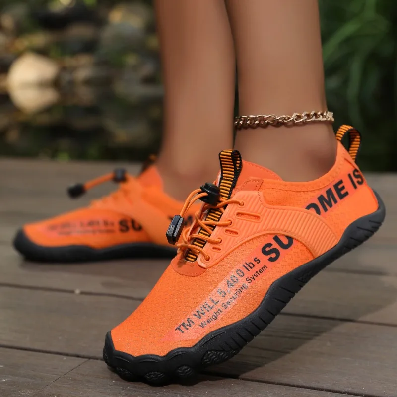 

Men Women Breathable Barefoot Water Sneakers, Wide Toe Anti-Slip Drainage Quick Dry Shoes For Outdoor River Trekking