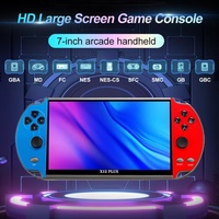 X12 Plus Video Game Console Retro Handheld 7Inch 1000+ Classic Games Game Player Console For PS1 GBA FC SFC MD NEOGEO GB CPS GBC