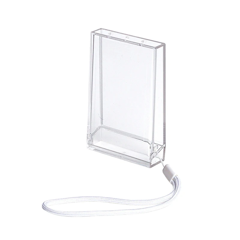 3-inch Film Clear Photo Storage Box Instant Camera Photo Case For Fujifilm Instax Mini 12/11/9/8/7 With Strap