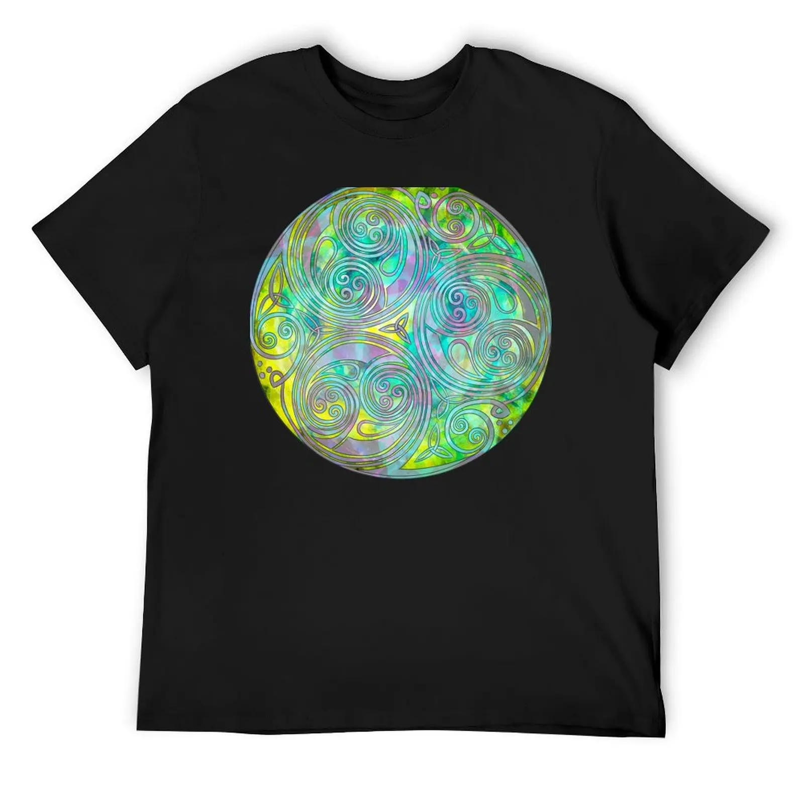 Cosmic Triskellion 2.3 T-Shirt street wear essential t shirt mens big and tall t shirts