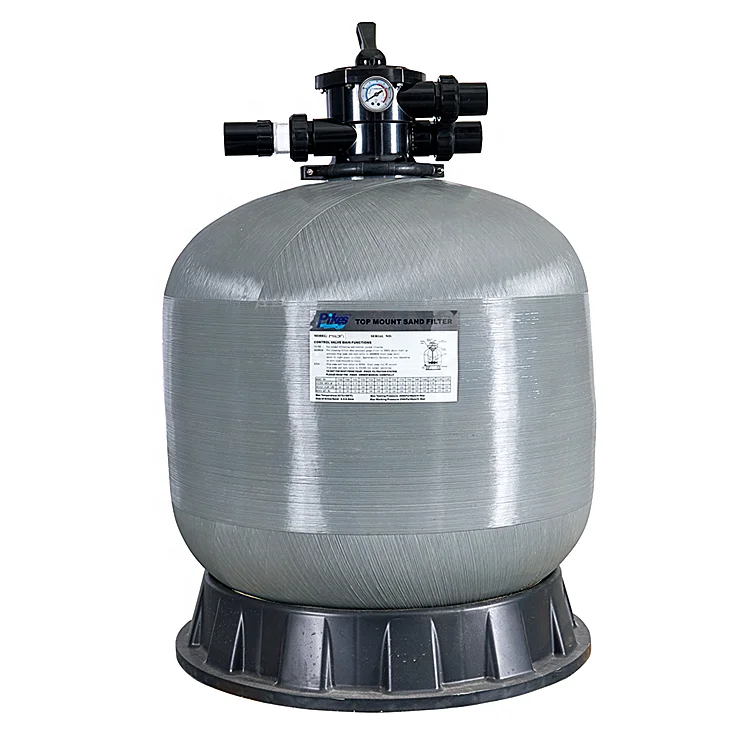 

Cheap Price JOYSPA P525 Fiberglass Acrylic Pool Tank Automatic Backwash Top Mount Sand Filter 12m3/h Flow 36psi Pressure Max