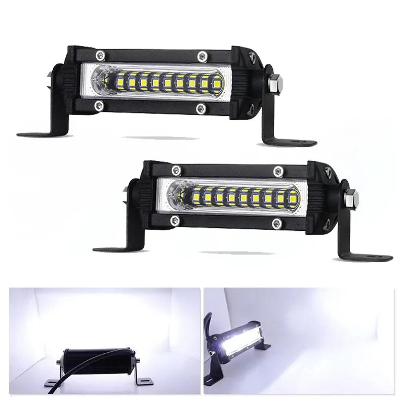 

Car LED Work Light DRL Spotlight High Bright Waterproof Auto Offroad SUV Truck Headlights Driving Lamp 12V 24V 6000K Fog Lamp
