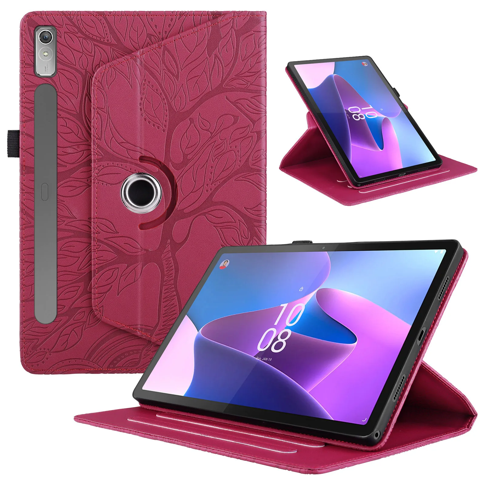 For Lenovo Tab P11 Pro Gen 2 11.2 TB-138FU 360 Rotating Leather Tablet Cover For Lenovo Xiaoxin Pad Pro 2022 11.2 TB-132FU Case