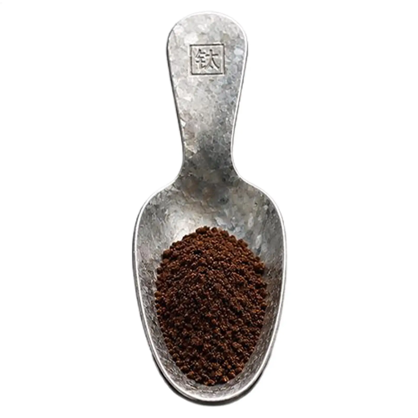 Coffee Spoons 1PC Titanium Mini Spoon Short Handle Ice Cream Scoop Multifunctional Spoon For Tea Coffee Bean Match Small Spoons