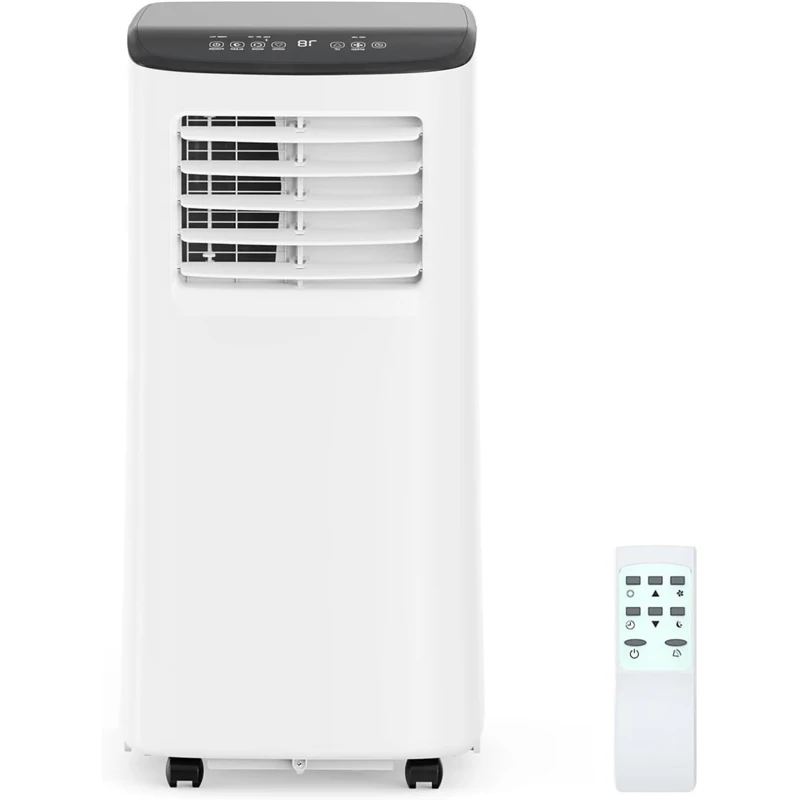 

8,000 BTU Portable Air Conditioner Cools Up to 350 Sq.ft, 3-IN-1 Energy Efficient Portable AC Unit with Remote Control, Cool