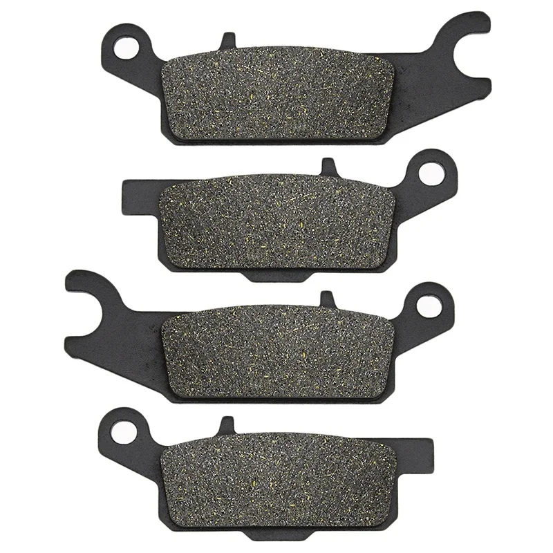 Cyleto Motorcycle Parts Front or Rear brake pads for Yamaha YFM550 YFM 550 Grizzly 2009-2014 YFM700 Grizzly YFM 700 2007-2018