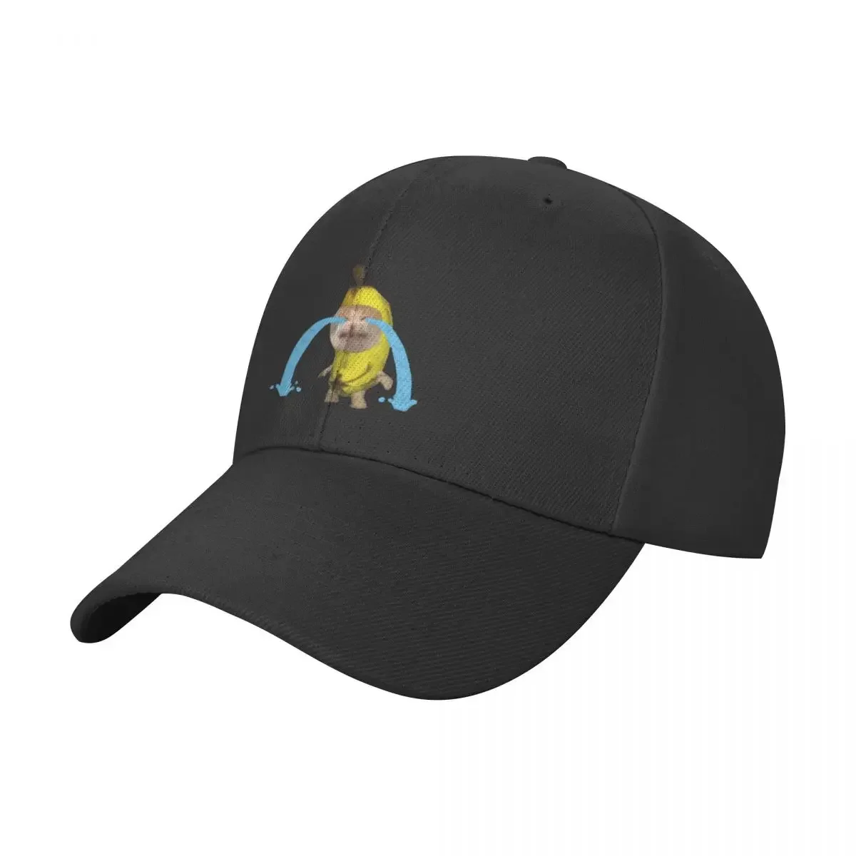 Banana Cat Crying Meme Baseball Cap Sunscreen Mens Tennis Women's