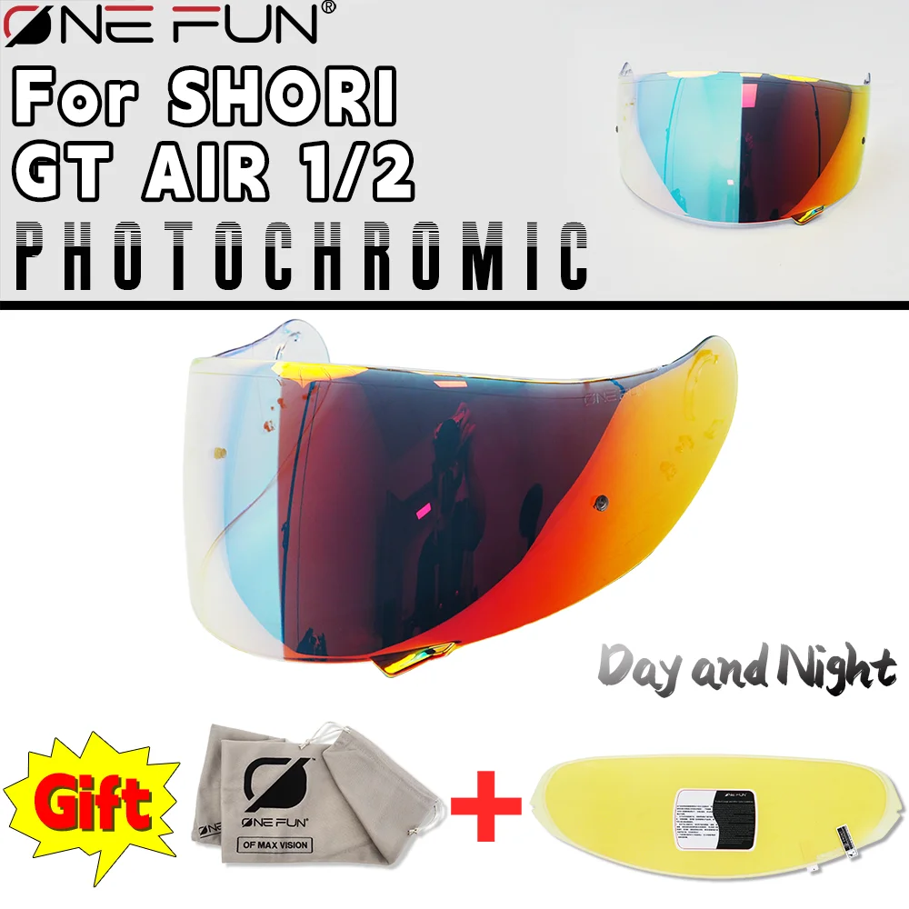 

Фотохромный солнцезащитный козырек для мотоциклетного шлема SHOEI GT-AIR1 2NEOTEC1CNS-1, защита от ультрафиолета, устойчивость к царапинам, быстрая установка.